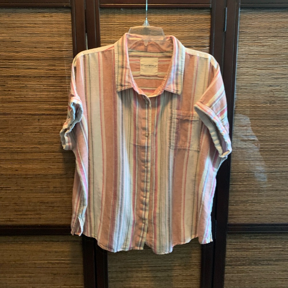Lucky Brand Multicolor Striped Shirt